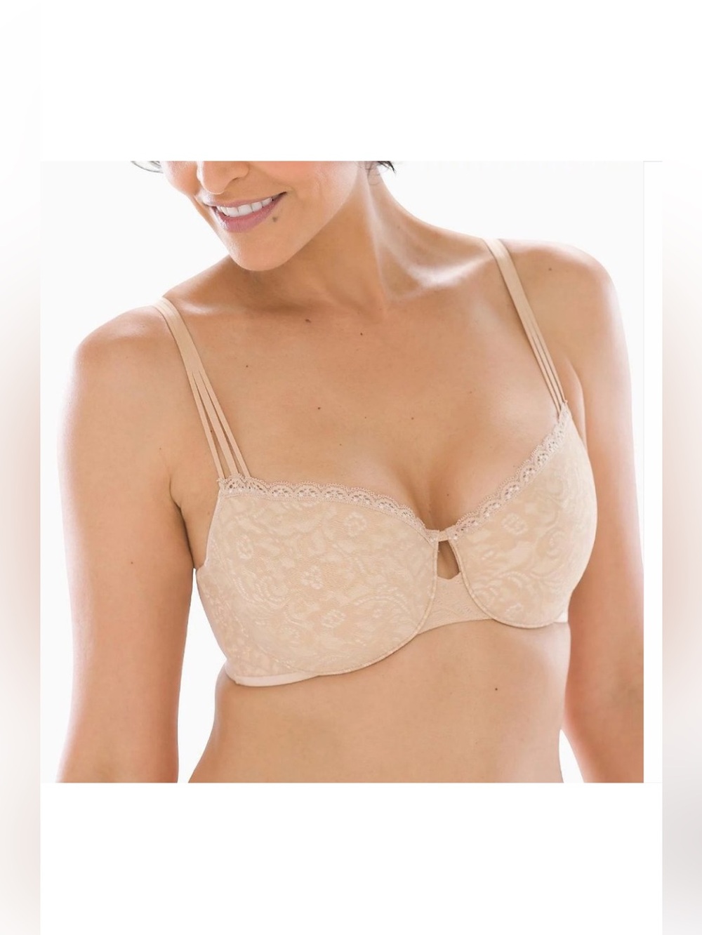 Soma Enticing Lift Balconet Unlined Convertible Bra Size 38G